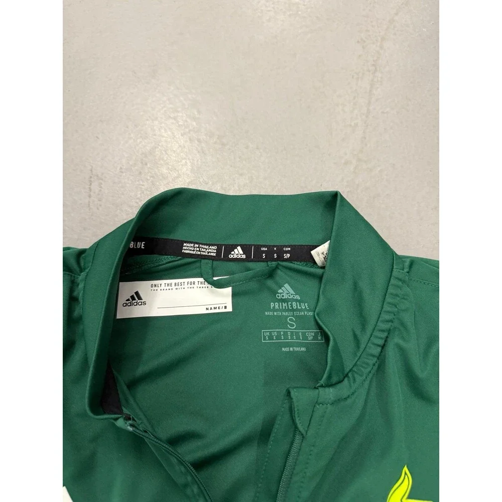 USF Bulls Adidas Men’s Half-Zip Athletic Jacket Size Small